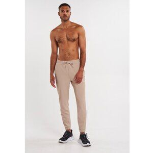 ALWRLD Men's Altrn Rib Cargo Jogger Size M In Sandstone